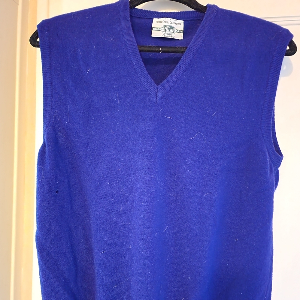 Vintage Benetton Sweater Vest